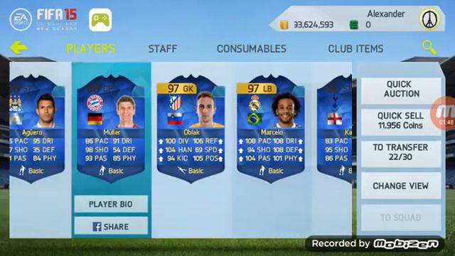 Fifa 15 New Season IOS 15 Mil Giveaway! With 400k TOTS Packs and Club Tour смотреть онлайн