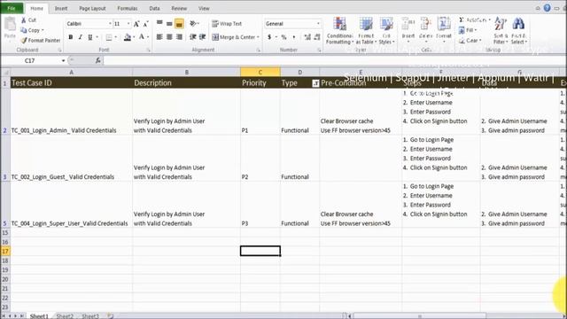 Test Case Formatting : Excel Feature that Every tester must know- Part 4 смотреть онлайн
