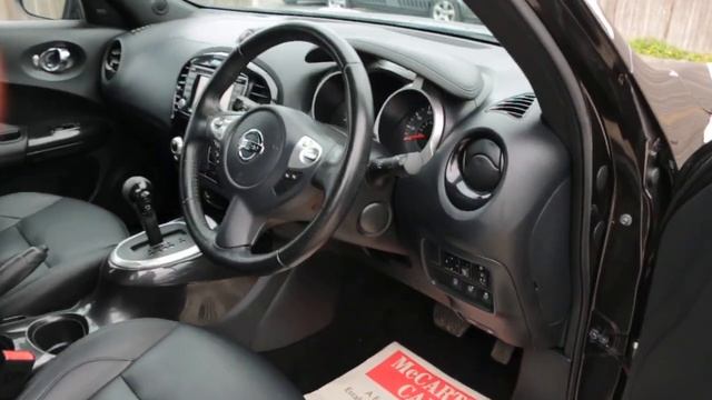 LP67CYG NISSAN JUKE 1.6 TEKNA HATCHBACK SUV XTRONIC AUTO FULL LEATHER HEATED SEATS SAT NAV REAR CA смотреть онлайн