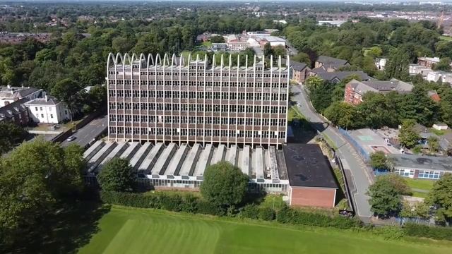 Toast Rack (Building) | Fallowfield, Manchester | DJI Mavic Mini Drone Flight | 31st July 2020 смотреть онлайн