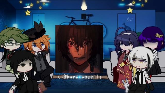 Bsd react to dazai and mori || bungou stray dogs || смотреть онлайн