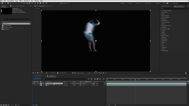 Fantastic 3D Motion Trail effects - After Effects tutorial смотреть онлайн