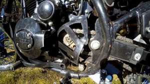 Меняю Цепь и Звёзды на 520 шаг для Racer Panther 250