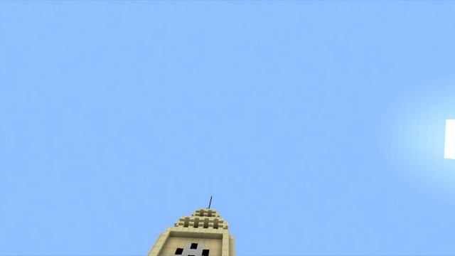 Построил Биг бен в майнкрафт!!! смотреть онлайн