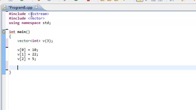 Vectors in C++ смотреть онлайн