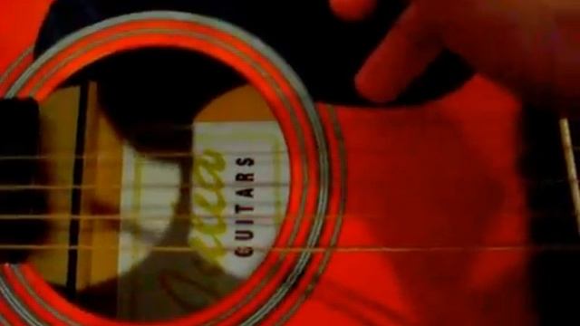 Гитара - Простой перебор на открытых струнах. смотреть онлайн