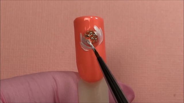 Объемный дизайн ногтей с бульонками♥Объемный цветок на ногтях♥Patrisa Nail смотреть онлайн