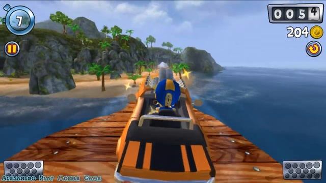 Безумная гонка на пляже Beach Buggy Blitz #4 Катаемся на машинке Lightning смотреть онлайн