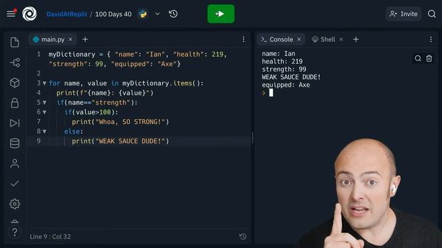 Day 41: 100 Days of Code: Dictionaries with Loops смотреть онлайн