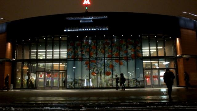 Москва, новогоднее Братеево, 30.12.2020 смотреть онлайн