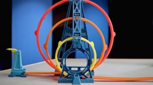 Hot Wheels® Track Builder Unlimited Triple Loop Kit Playset