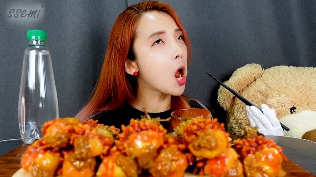 [Mukbang] 🌊제철 향긋한 꽃멍게 먹방!😋 (활멍게~💕)🌸Flower Sea Squirt Special Sea Food ASMR | 쎄미