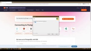 Установка PostgreSQL на Windows 10. Запуск PGadmin 4