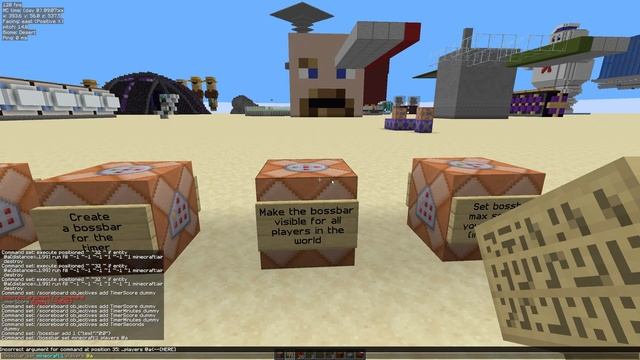 Minecraft Squid Games Tutorial Glass Bridge Game Vanilla 1.17+ Command Blocks MrBeast смотреть онлайн