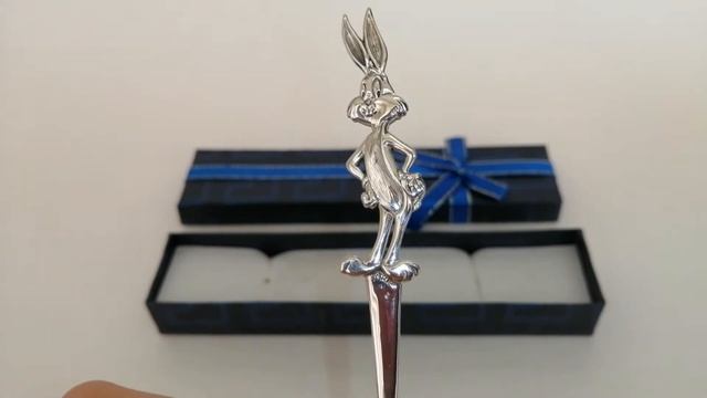 Серебряная детская ложка «Бакс Бани» 21-36 смотреть онлайн