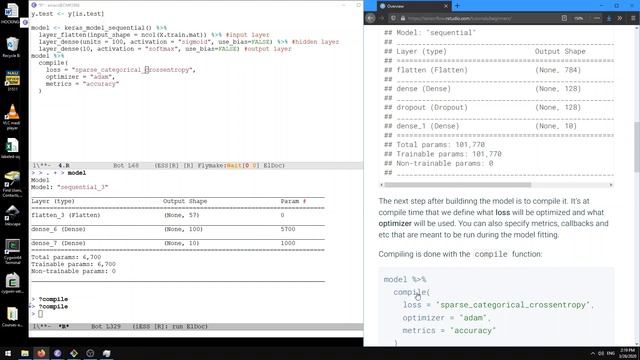 Keras in R for neural network with one hidden layer, binary classification on spam data смотреть онлайн