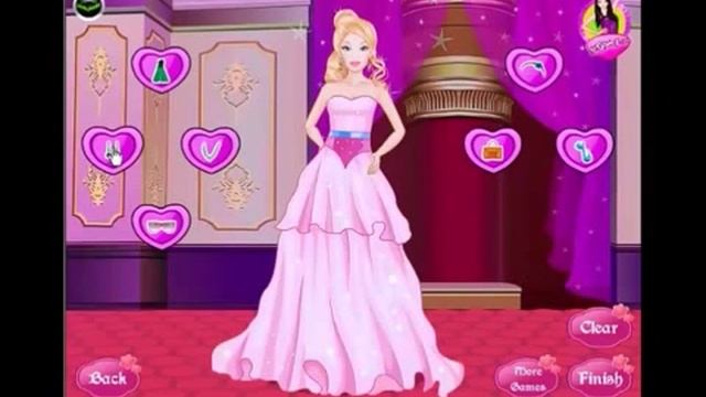 Барби Игры на одевание и макияж смотреть онлайн