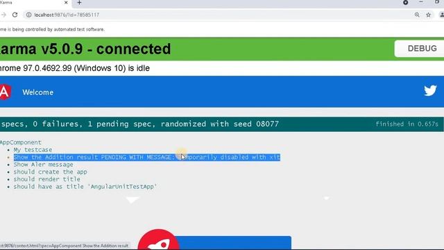 Part 6- Exclude Angular unit test case from Execution | Angular unit test case Tutorials смотреть онлайн