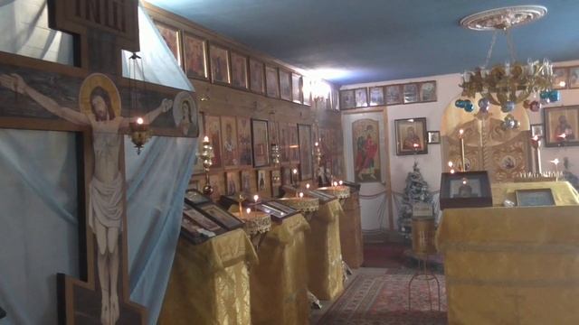 Служба//сельский храм//Божественная Литургия//Собор Крымских святых смотреть онлайн