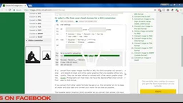 HOW TO CONVERT JPEG, PNG, BMP, PDF IMGAGE INTO SVG file. смотреть онлайн