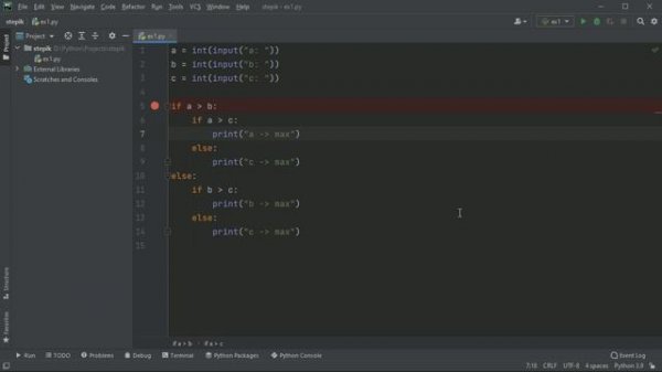 #18. Вложенные условия и множественный выбор. Конструкция if-elif-else | Python для начинающих