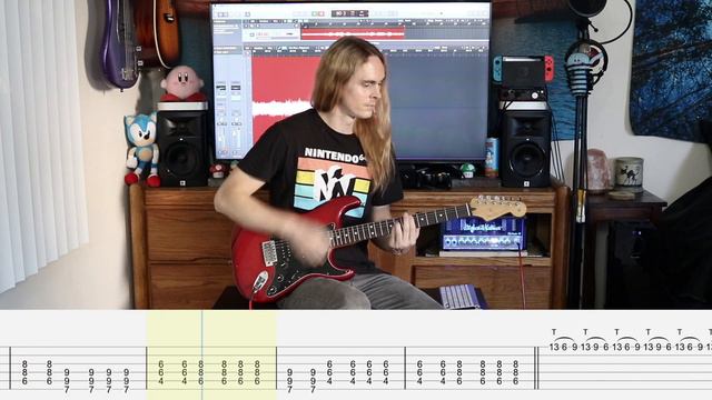 Dragonforce | Strike of The Ninja | GUITAR TABS | COVER | Andrew Soto смотреть онлайн