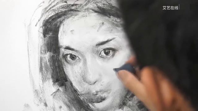 Learn To Draw A Beautiful Girl With Charcoal