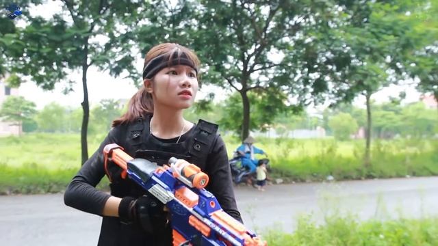 LTT Game Nerf War : Winter SEAL X Nerf Guns Fight Criminal Group Steal Items смотреть онлайн