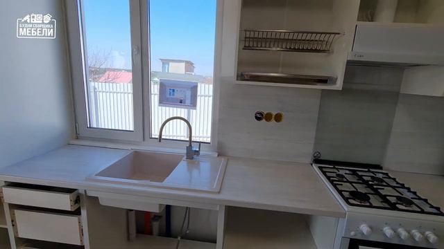 Монтаж кухонного гарнитура Сканди.. смотреть онлайн