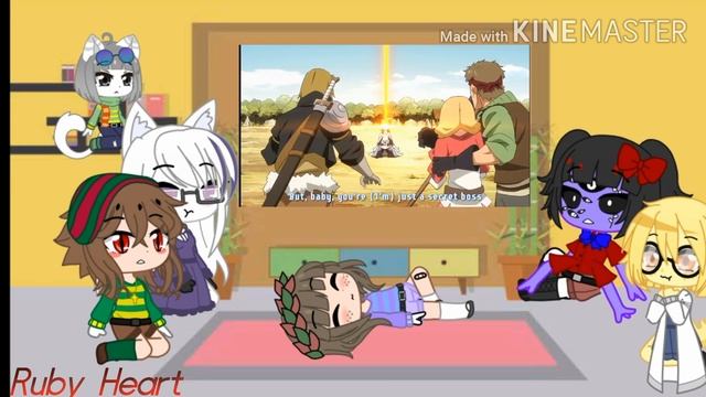 Undertale reacts to Slime Datta Ken || Original? || gacha club || read description смотреть онлайн