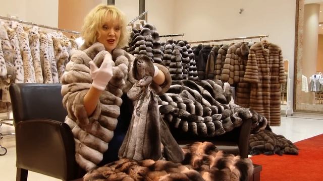 Шуба из шиншиллы | Как выбрать шубу из шиншиллы | Мех шиншиллы | Greekfurs смотреть онлайн