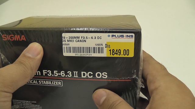 Sigma 18-200mm f3.5-6.3 II DC OS HSM Unboxing النسخة العربية смотреть онлайн
