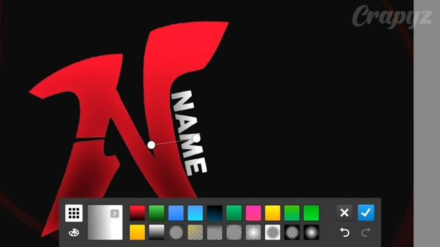 HOW TO MAKE A COOL LOGO ON ANDROID | Ps Touch смотреть онлайн