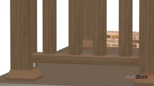 Монтаж ограждений из ДПК