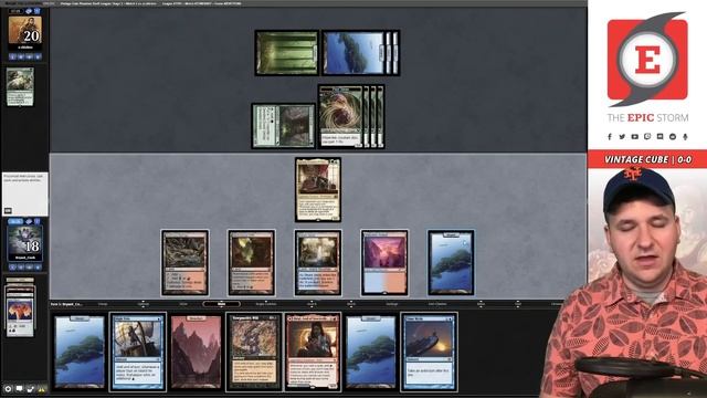 ? UNDEFEATED ? High Tide + Time Spiral Storm Combo in Vintage Cube Draft | MTGO Magic the Gathering смотреть онлайн