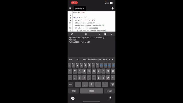 Learn Python on your phone by making an RPG смотреть онлайн