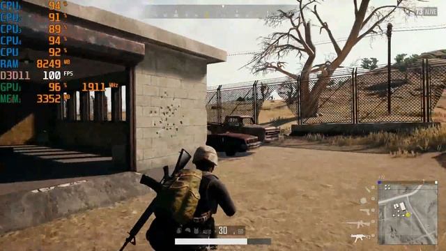 PUBG Gameplay - Ryzen 3 2200G + Gigabyte GTX 1060 6GB (Mostly medium settings) смотреть онлайн