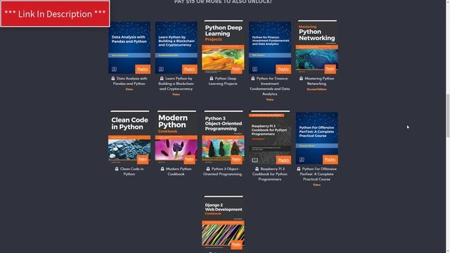 25 Python Books & Videos for $15??? смотреть онлайн