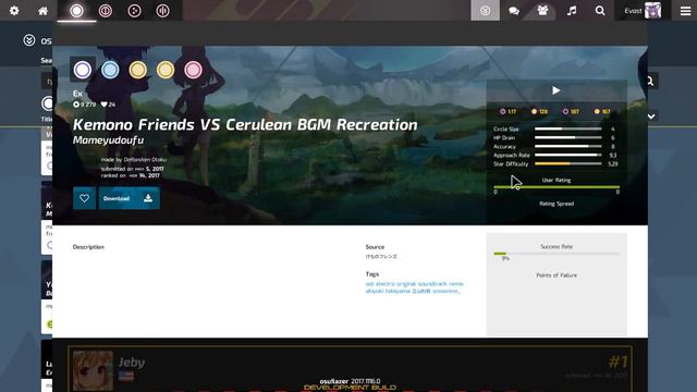 [osu!Lazer News] Beatmap Overlay: Top Scores Section | More Online Info смотреть онлайн