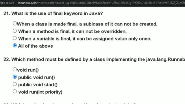 MADRAS UNIVERSITY IDE internal Assessment Answers | programming in java | A19 BCA 4th Semester смотреть онлайн