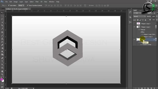 Photoshop Tutorial 3D Logo Design !! # Creating 3D Logo With Any Shape In Photoshop CS6 смотреть онлайн