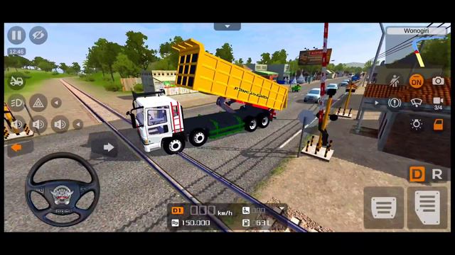 Mitsubishi Fuso Dump Truck#29 - Bus Simulator Indonesia Mod - Android Gameplay смотреть онлайн