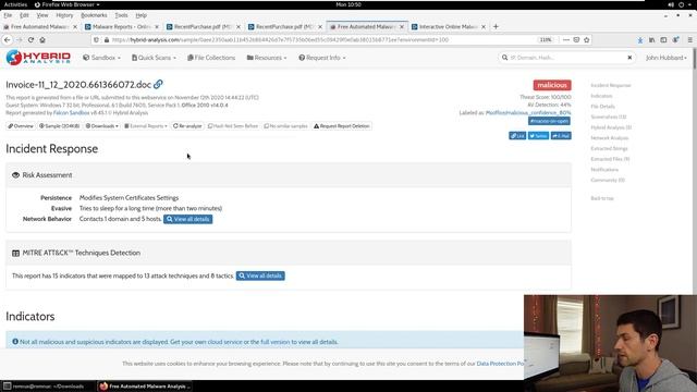 12 Days of Defense - Day 1: PDF and Office Doc Malware IOC Extraction смотреть онлайн