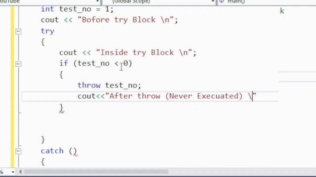 Exception Handling in C++: Part-1 | Try, Catch Block in C++ | Exception Handling using try-catch C+ смотреть онлайн