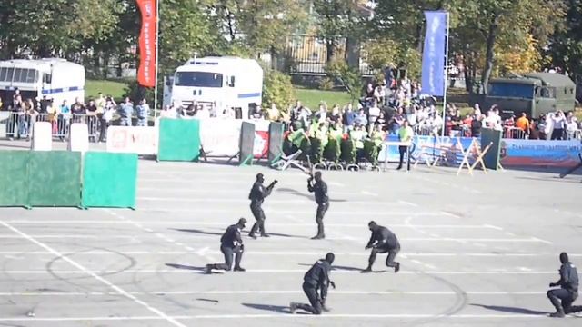 СОБР показательное выступление смотреть онлайн