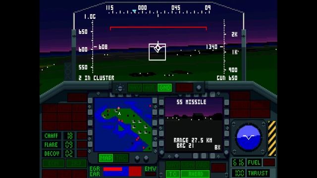 F-117A Stealth Fighter 2.0 - Tutorial/Gameplay #3 - Learning (failing!) to use free-fall munitions смотреть онлайн