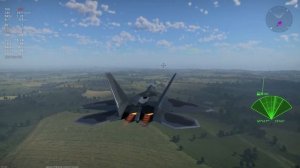 F-22 Raptor In Game - User Mission - War Thunder