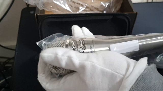SHURE KSM8/N AliExpress Microphone " COPY " Unboxing смотреть онлайн