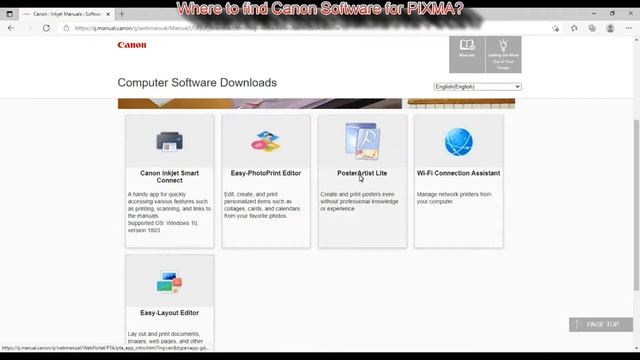 Easy Photo Print: Canon PIXMA G640 G540 Setup To Win10 And MAC