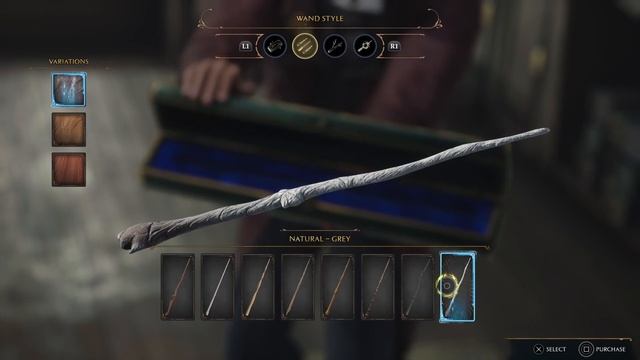 All Eight Wand Styles, Shapes and Colors | Hogwarts Legacy Wand Customization смотреть онлайн